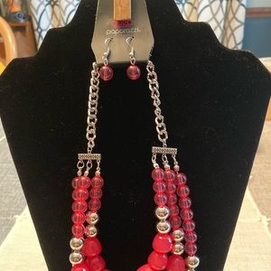 Forbidden Fruit Pink Necklace